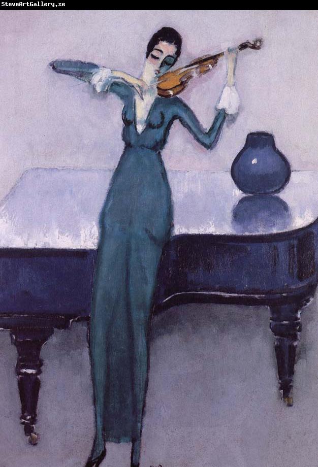 kees van dongen Ibe violin player